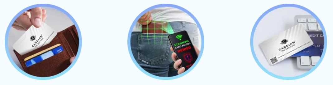 Cardian the Safecard usage