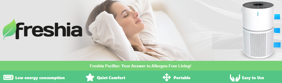Freshia Air Purifier banner